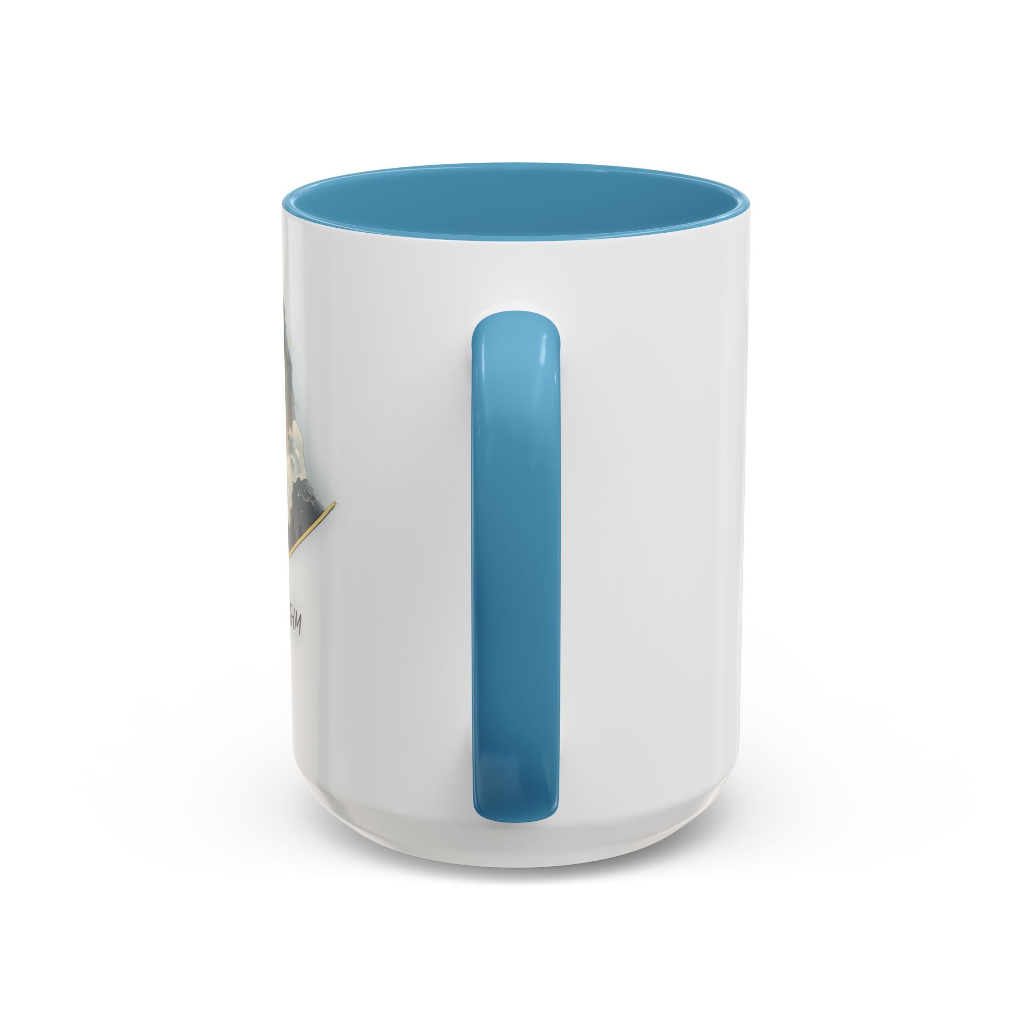 Paraglider Silhouette Graphic Mug | Accent Coffee Mug