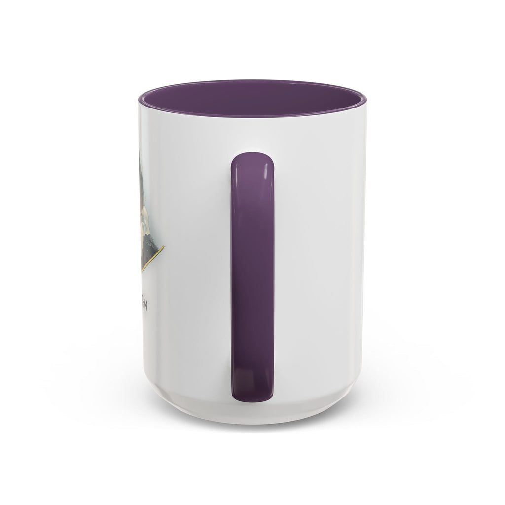 Paraglider Silhouette Graphic Mug | Accent Coffee Mug