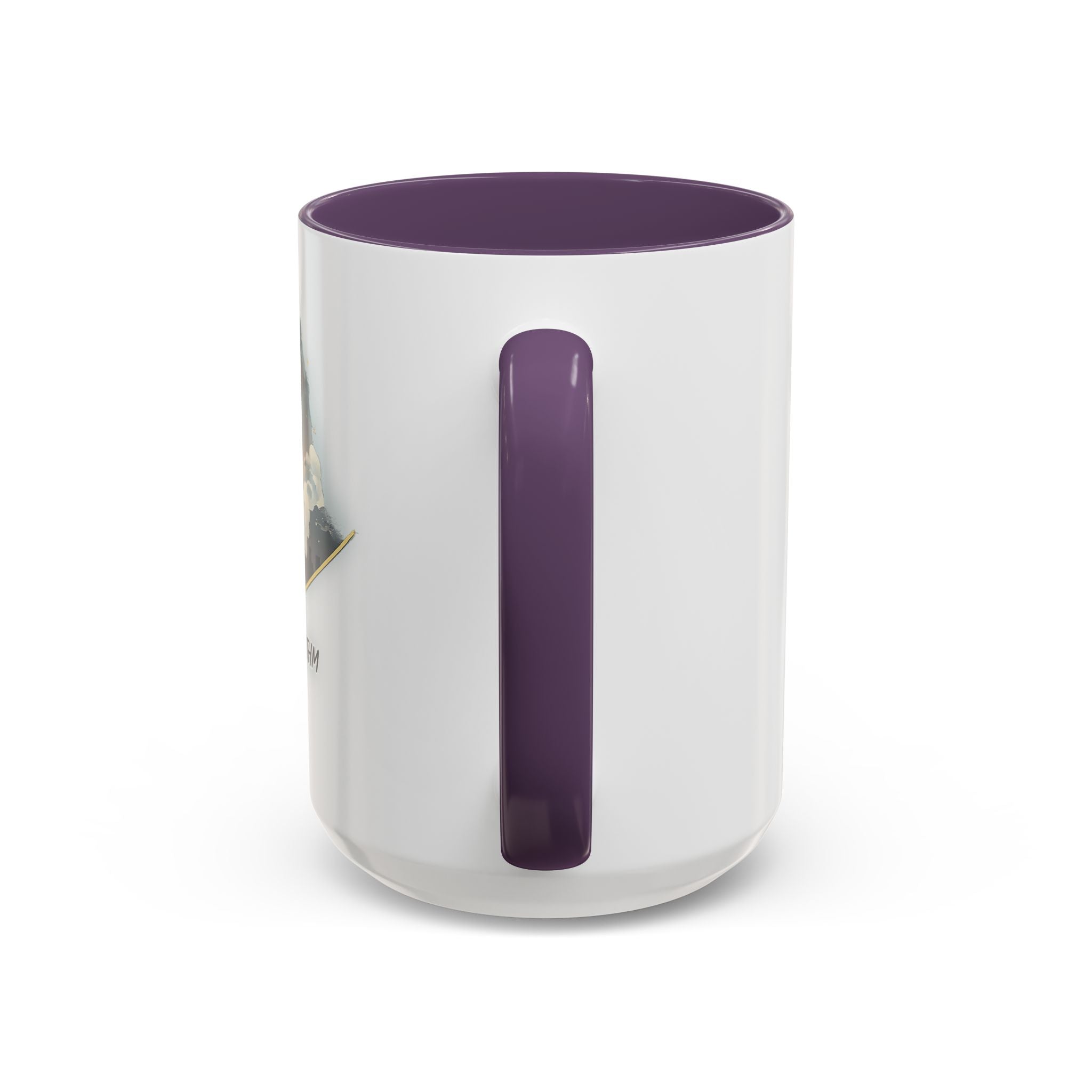 Paraglider Silhouette Graphic Mug | Accent Coffee Mug