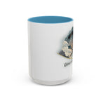 Paraglider Silhouette Graphic Mug | Accent Coffee Mug