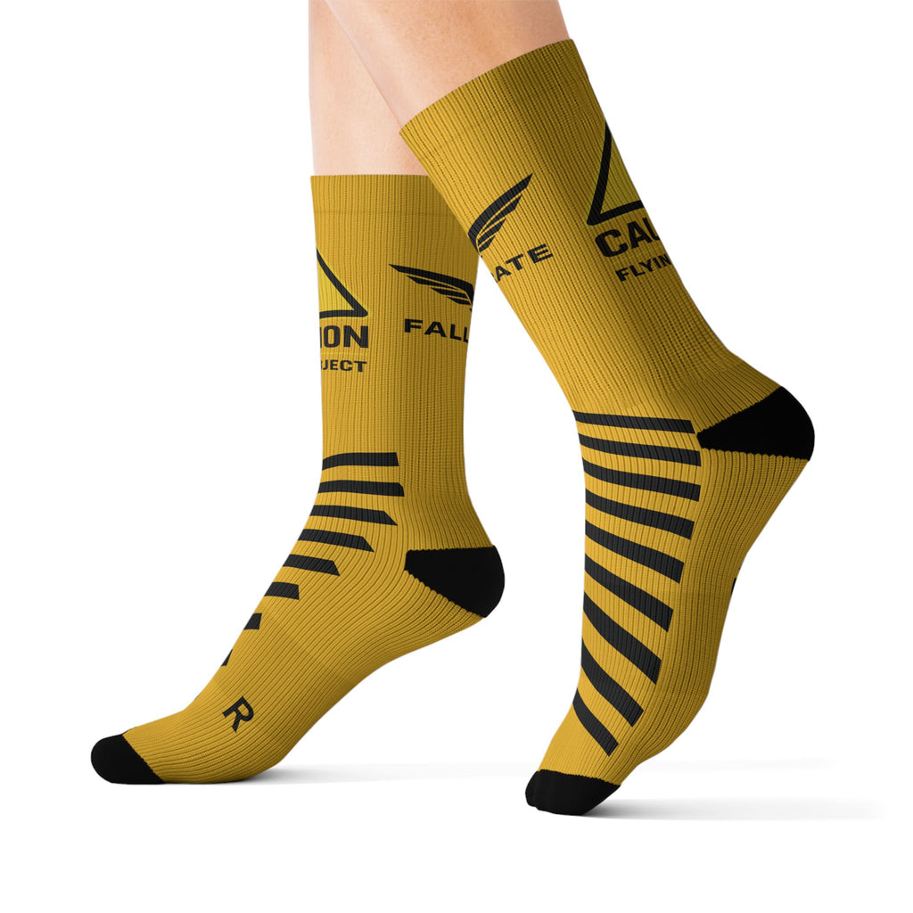 FALLRATE™ Flying Object Sublimation Socks