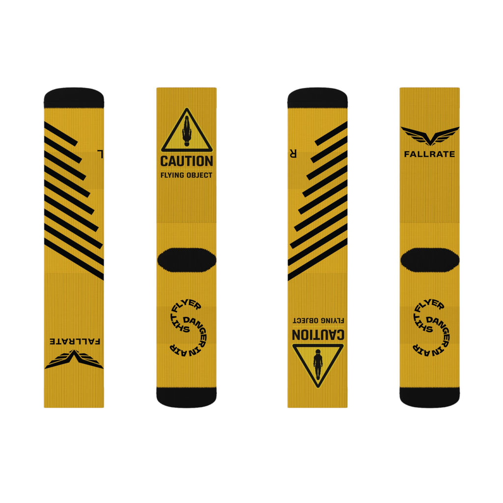 FALLRATE™ Flying Object Sublimation Socks