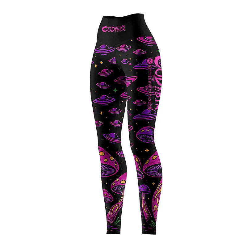 Mushroom Planet Leggings by Cody Lundin