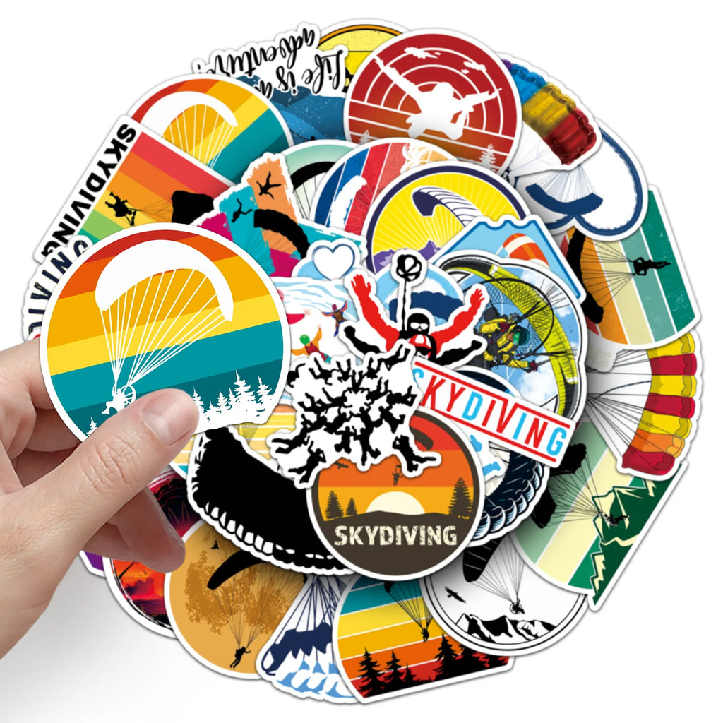 FALLRATE™ Skydive Sticker Pack